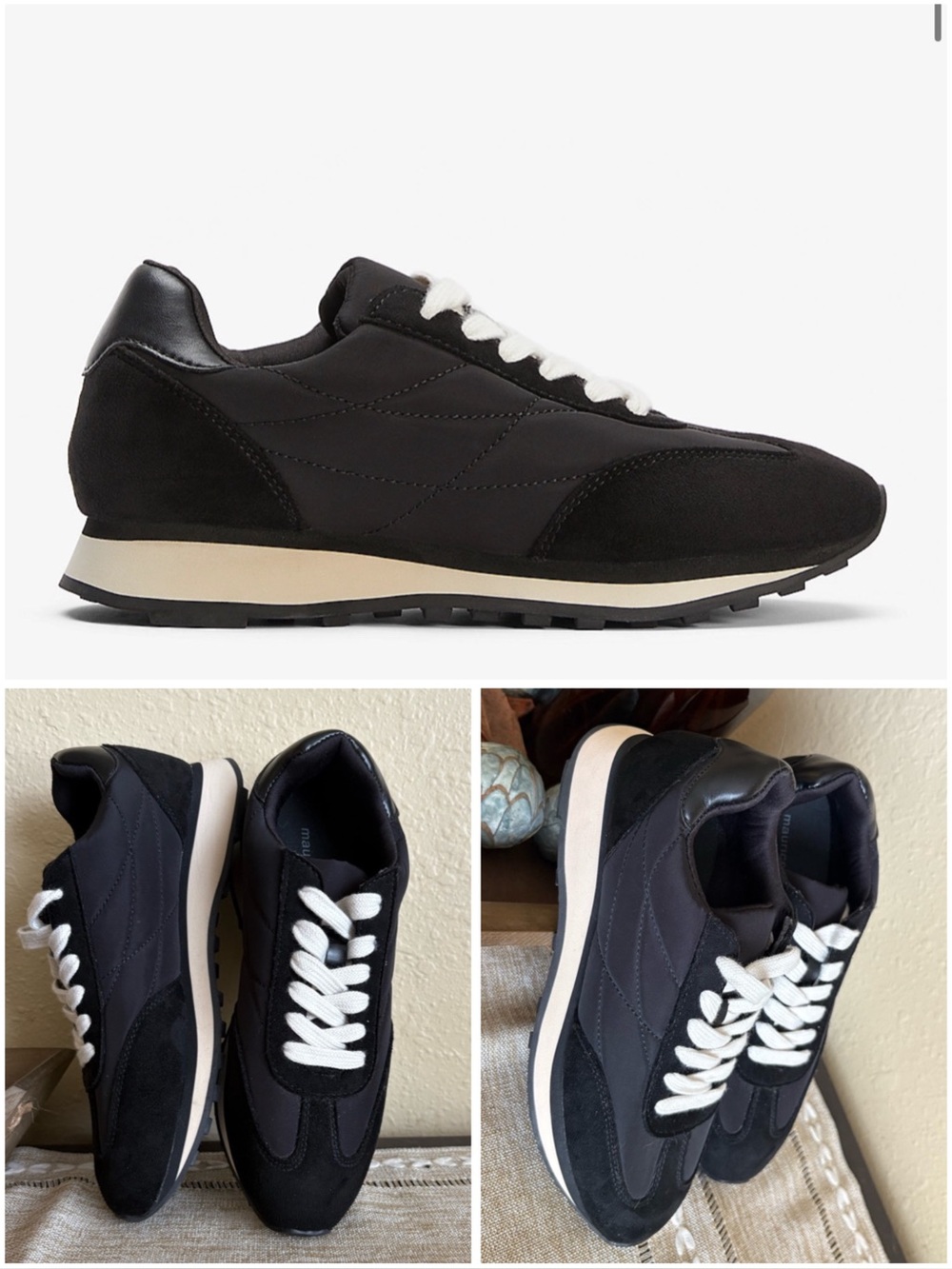 Maurice’s New black platform sneakers size 7.5